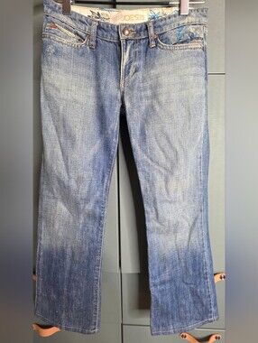 885. Joe's Jeans Vintage Series 1971 Embroidered Low Rise Bootcut Jeans  Size 27